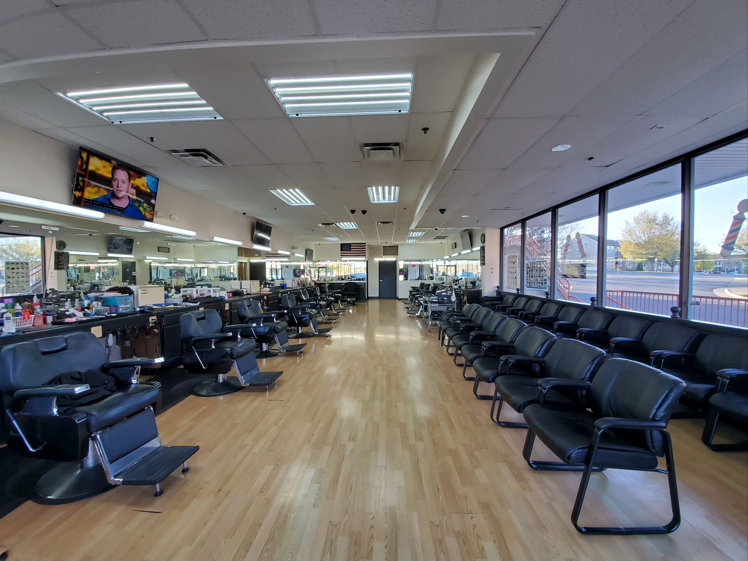 Ashburn Barbershop Interior Part 3